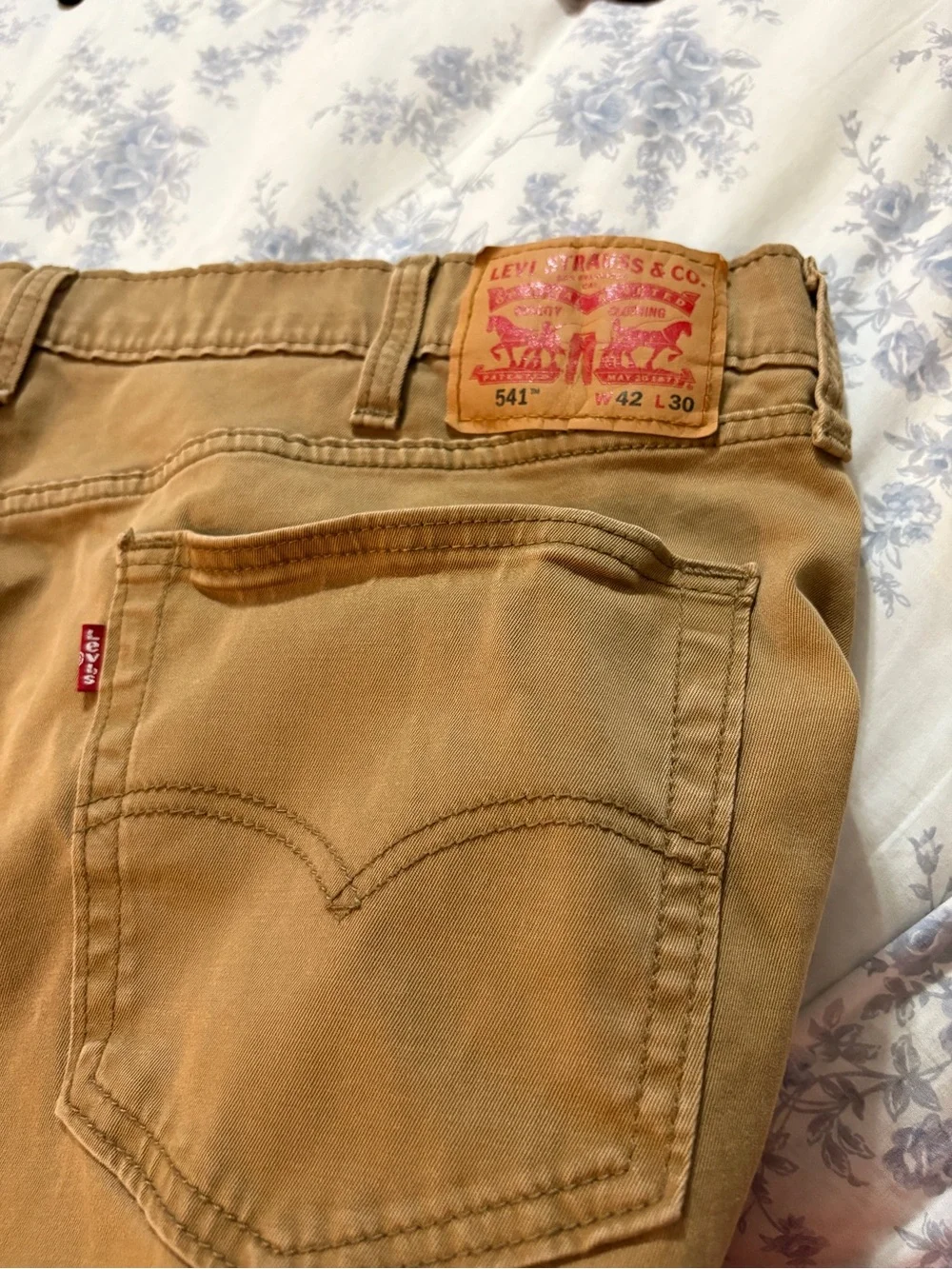 Levi's Men’s Tan Straight Leg Jeans